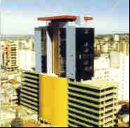 Heliponto, localizado no centro da cidade